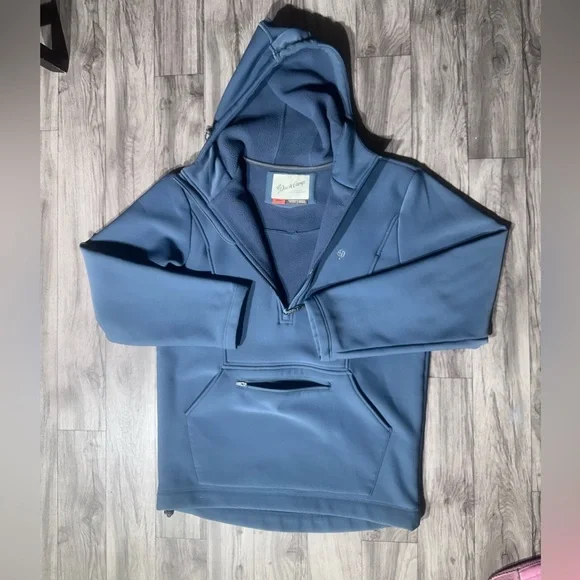Men's Duck Camp Head Guide Fleece Hoodie.SZ Small